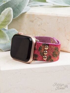 Wildest Dreams Leather Smart Watch Band